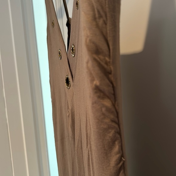 NWT Vertigo Paris dress with asymmetrical hem and jewel detail at neck - Picture 6 of 15